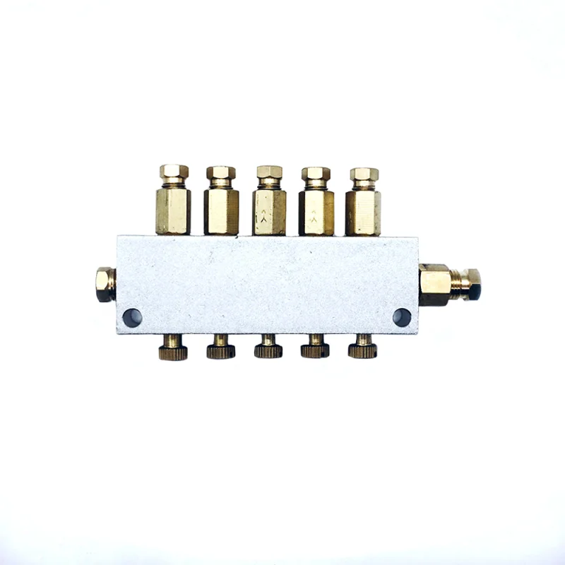 Brass grease distributor 622160679 for CNC drilling machine